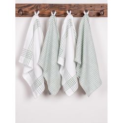 Monaco Mineral Green Cotton Kitchen Towel