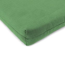 Jordan Manufacturing Green Olefin Seat Pad 2 in. H X 19 in. W X 17 in. L