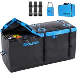 Mockins 25 CuFt Blue Weatherproof Cargo Bag (60x24x31) Cargo Bag Cars/SUVs 1 pk