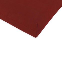 Jordan Manufacturing Red Olefin Chair Cushion 4 in. H X 22 in. W X 44 in. L