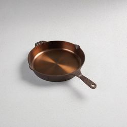 Smithey Ironware Cast Iron Skillet 12 in. Brown