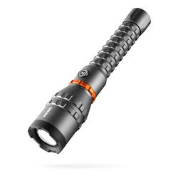 NEBO Davinci 8000 lm Storm Gray LED Rechargeable Flashlight Power Bank 26650 Battery