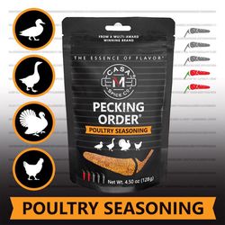 Casa M Spice Co Pecking Order Poultry Seasoning 4.5 oz