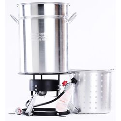 King Kooker 54000 BTU Cold Rolled Steel Boiling Kit 50 qt