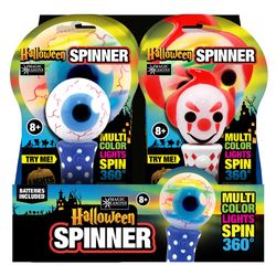 Magic Seasons LED Halloween Clown & Eye Spinner 1 pk (RANDOM COLOR)