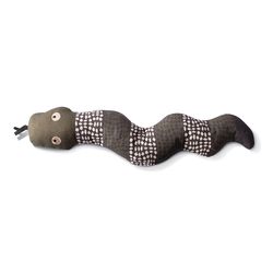 Pet Shop by Fringe Studio For Dog Black Canvas Ssssssup Dog Toy 1 pk
