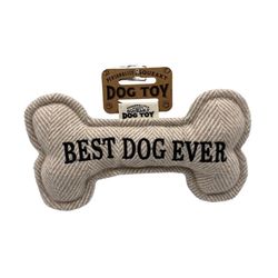 History and Heraldry Best Dog Ever Squeaky Dog Toy