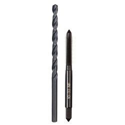 Milwaukee SAE 10-32 Straight Flute Plug Tap & #21 Drill Bit