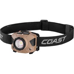 Coast FLX7 700 lm Coyote LED Head Lamp AAA Battery