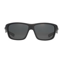Huk Spar Sunglasses Unisex Matte Black Frame Gray Lens Polarized