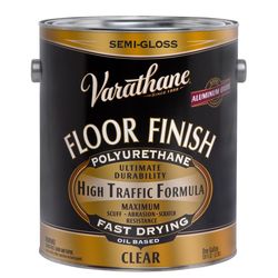 Varathane Semi-Gloss Clear Oil-Based Floor Finish 1 gal