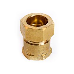 ATC 7/8 in. Compression X 3/4 in. D FPT Brass Coupling