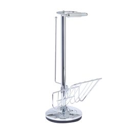 Better Living Products Chrome Toilet Paper/Magazine Holder