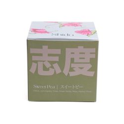 Chive Shido White Sweet Pea Scent Candle/Gift Box 8 oz