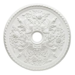 Westinghouse 28 in. D Semi-Gloss White Ceiling Medallion