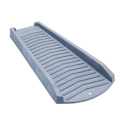 Amerimax 2.5 in. H X 11.5 in. W X 24 in. L Slate Vinyl Splash Block