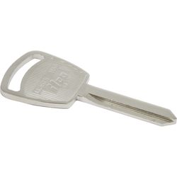 HILLMAN Traditional Key Automotive Key Blank Double For Ford Silver