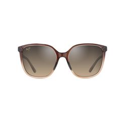 Maui Jim Good Fun Sunglasses Women's Rootbeer Fade Frame HCL Bronze Lens Polarized