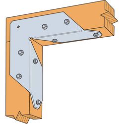 Simpson Strong-Tie ZMax 5.94 in. H X 5.94 in. W 16 Ga. Galvanized Steel Rigid Tie Connectors