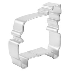 R&M International Corp 3 in. L Truck with Tree Cookie Cutter Silver 1 pc