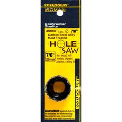 Eazypower ISOMAX 7/8 in. Carbon Steel 1 in. L Hole Saw