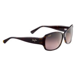 Maui Jim Nalani Sunglasses Women's Dark Tortoise Frame Maui Rose Lens Polarized