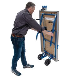Kreg Adaptive Cutting System Steel Folding Project Table Base Blue 1 pc