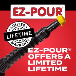EZ-POUR Standard 9 in. L Plastic Flexible Replacement Spout and Vent Kit