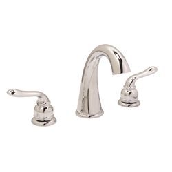Huntington Brass Isabelle Chrome Traditional Widespread Bathroom Sink Faucet 8 in.