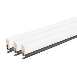 M-D Building Products Brown/White Foam/Wood Weatherstrip For Door Jambs 36 and 84 in. L X 1/2 in.