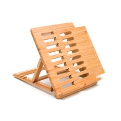 Lipper International 2.375 in. H X 8 in. W X 10 in. D Austere Expandable iPad Stand Brown