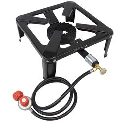 Flame King 120000 BTU Cast Iron Bayou Fryer 120000 BTU