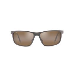 Maui Jim Anemone Sunglasses Men's Brushed Chocolate Frame HCL Bronze Lens Polarized