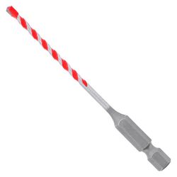 Diablo SPEEDemon 1/8 in. X 3 in. L Carbide Tipped Red Granite Hammer Drill Bit Hex Shank 1 pk