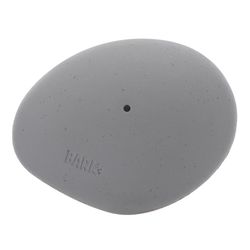 Bark For Dog Gray Sturdy Stone Dog Toy 1 pk