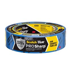 ScotchBlue PROSharp 1.41 in. W X 60 yd L Blue Medium Strength Painter's Tape 1 pk