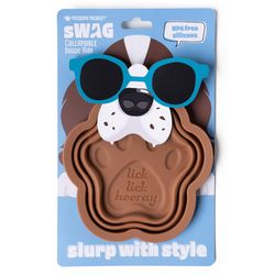 Modern Monkey Assorted Silicone Pet Bowl For Dogs