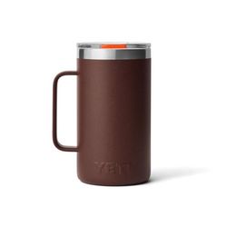 YETI Rambler 24 oz Wetlands Brown BPA Free Mug with MagSlider Lid