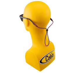 Cablz Glasses Retainer Silicone Red/Black