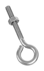 National Hardware WeatherGuard 1/4 in. X 3 in. L Stainless Stainless Steel Eyebolt Nut Included