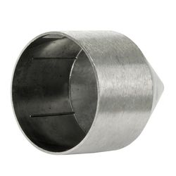 YardGard Silver Aluminum Chain Link Bullet Cap 1 pk