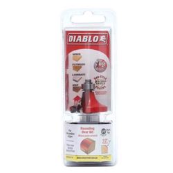 Diablo 1-1/2 in. D X 1/2 in. X 2-1/2 in. L Carbide Round Over Bit