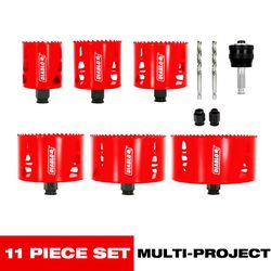 Diablo Bi-Metal Hole Saw Set Arbor Included