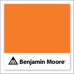 Benjamin Moore Orange Burst 2015-20