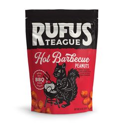 Rufus Teague Hot Peanuts Hot-Honey Roasted BBQ Peanuts 9 oz Bagged