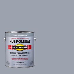 Rust-Oleum Professional Indoor and Outdoor Gloss Smoke Gray Protective Enamel 1 gal