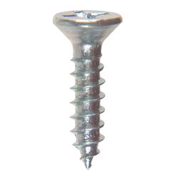 HILLMAN No. 6 Ga. X 5/8 in. L Phillips Zinc-Plated Coarse Wood Screws 100 pk