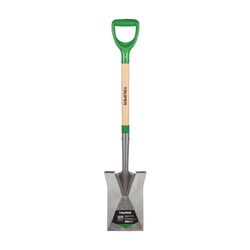 Truper Tru-Tough 41 in. Steel Square Garden Spade Wood Handle
