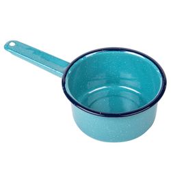Cinsa Hispanic Steel Saucepan 1 qt Turquoise