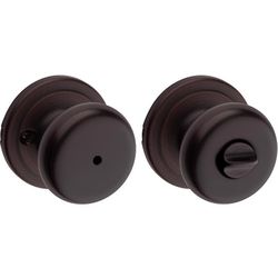 Kwikset Juno Venetian Bronze Privacy Lockset 1-3/4 in.